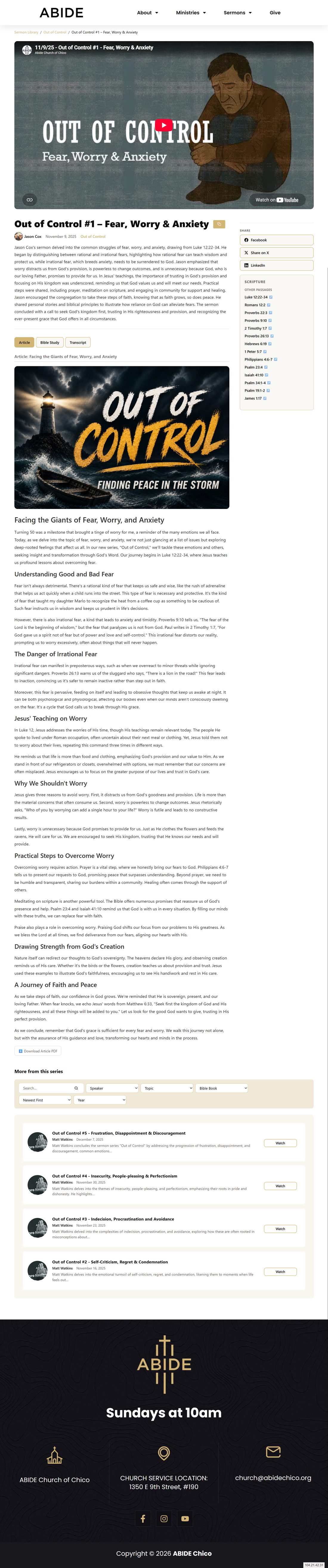 Generated article example